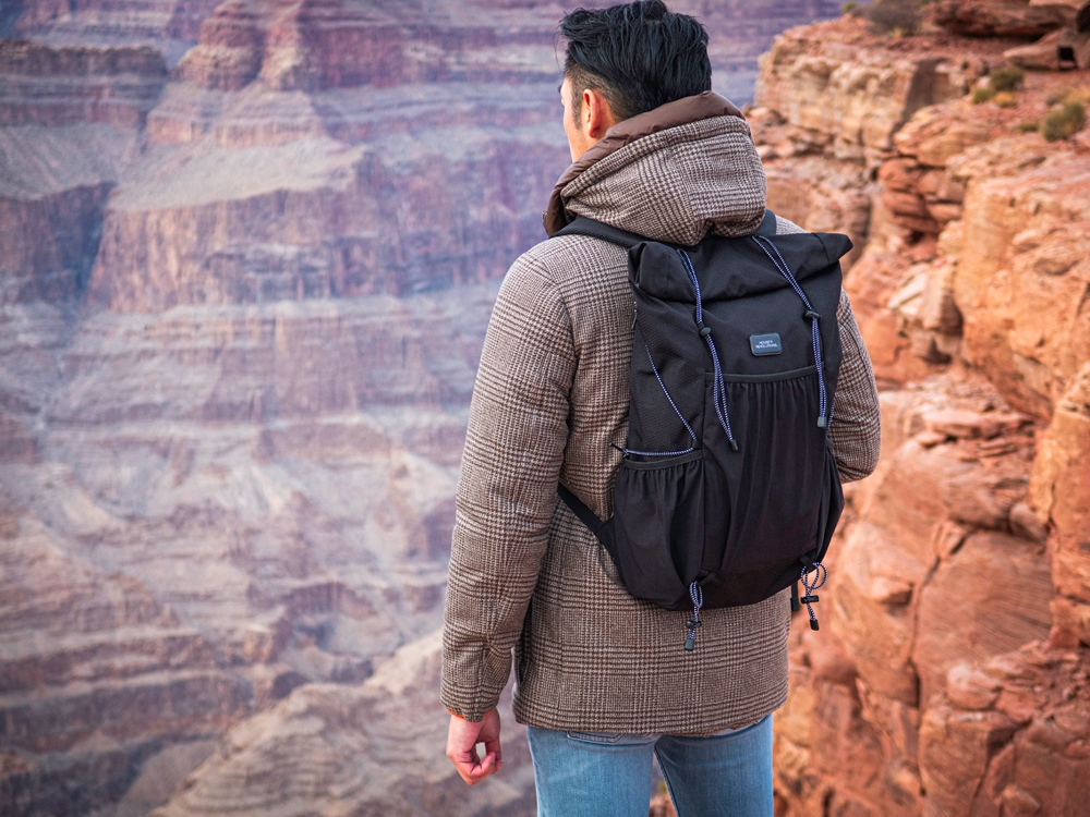 Складывающийся рюкзак-мессенджер «Venturer Eco» для ноутбука 16" — изображение 11