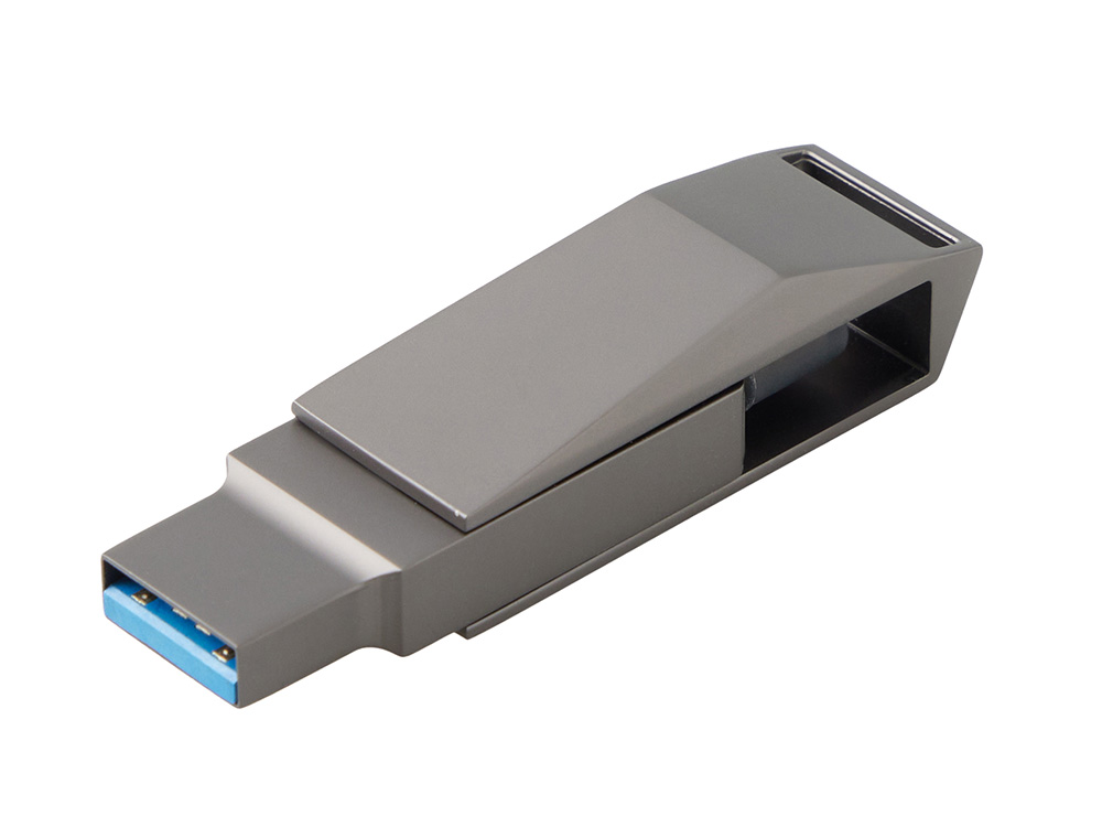 Флешка 64 ГБ USB Type-C и USB 3.0 «Тесла» — изображение 2