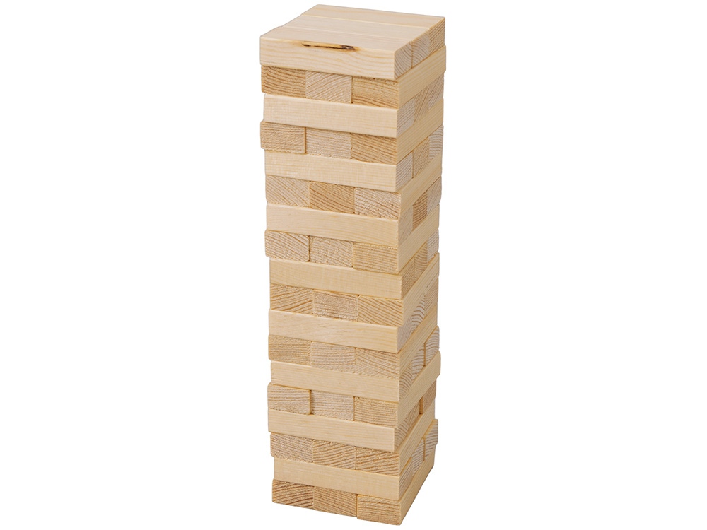 Настольная игра из дерева «Башня» в деревянной коробке — изображение 2