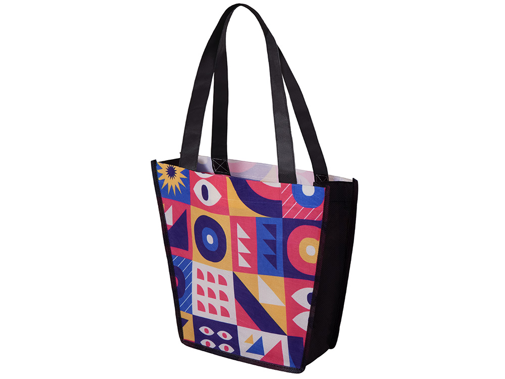 Сумка для шопинга с донной складкой и ручкой из нетканого PET материала — изображение 6