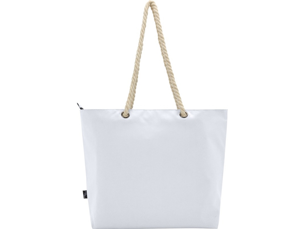 Пляжная сумка-холодильник Panama GRS из переработанных материалов с ручками-шнурками — изображение 3