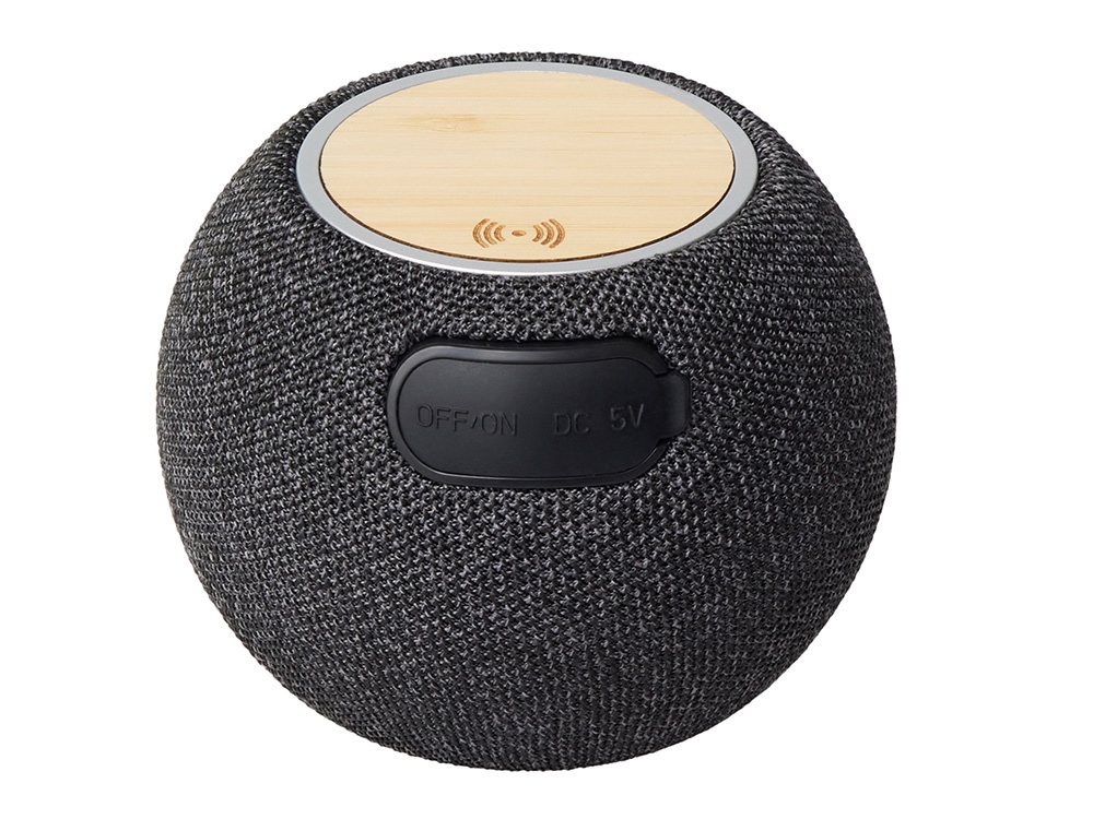 Портативная колонка с беспроводной зарядкой «Ареа», 5 Вт — изображение 3