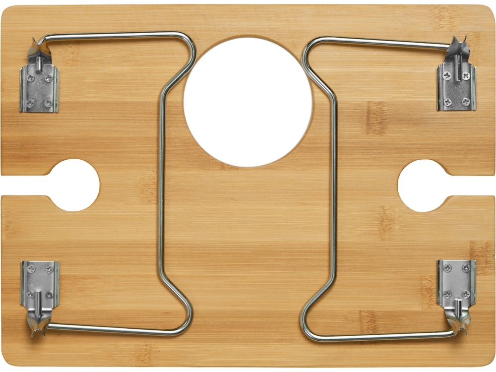 Набор для пикника Fabar сумка-холодильник и бамбуковый столик на ножках — изображение 11