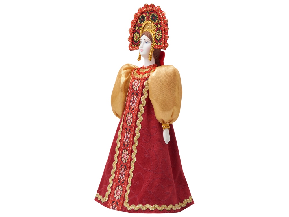 Подарочный набор: кукла фарфоровая, чай "Малина с мятой" — изображение 17