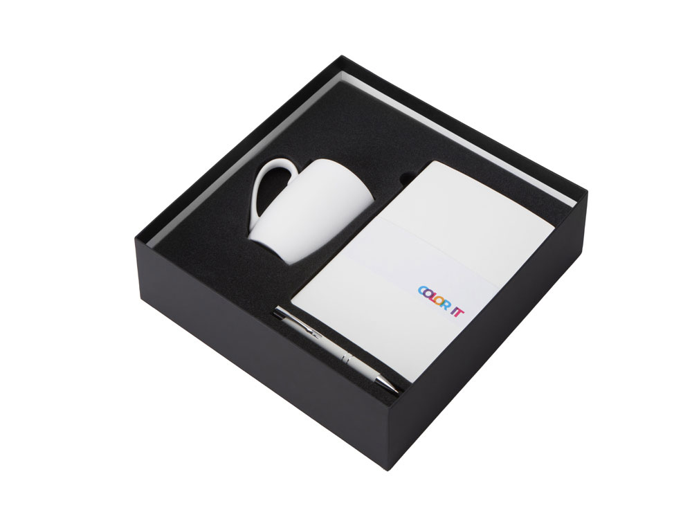 Подарочный набор «COLOR IT» с блокнотом, металлической ручкой и кружкой — изображение 2