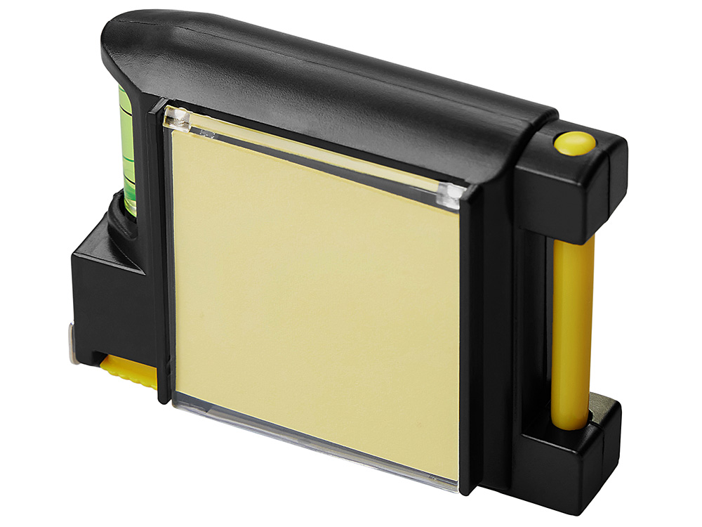 Рулетка на 2 м с уровнем и блоком для записей «Nerd» — изображение 3