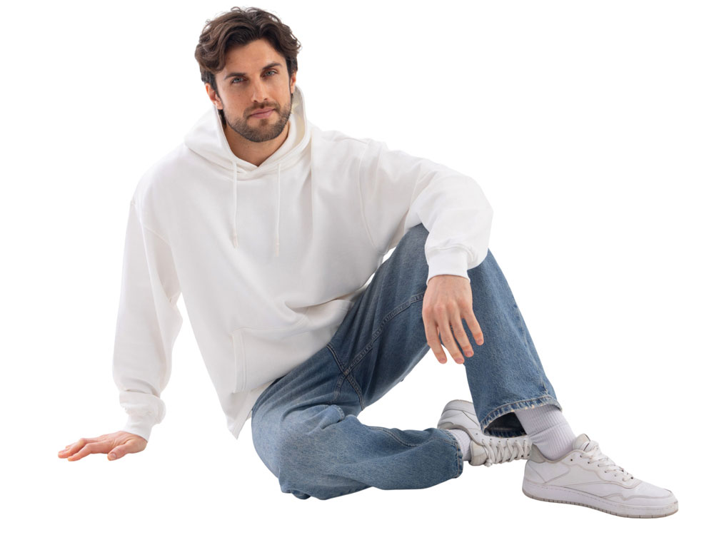 Худи оверсайз «Alpha.01» унисекс — изображение 6