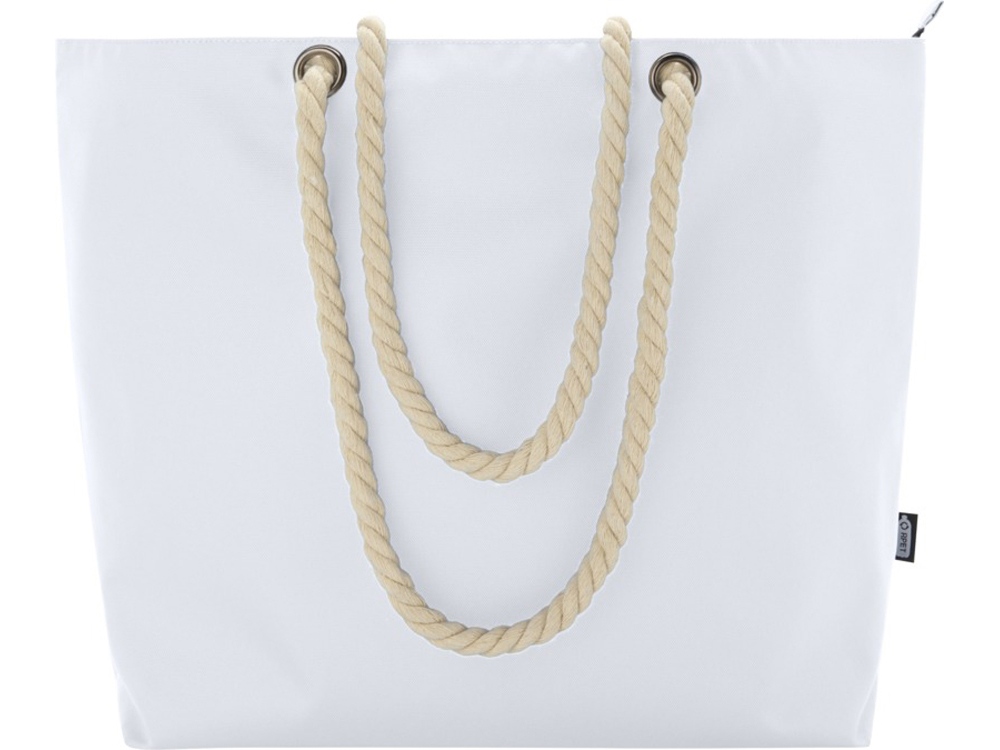 Пляжная сумка-холодильник Panama GRS из переработанных материалов с ручками-шнурками — изображение 2