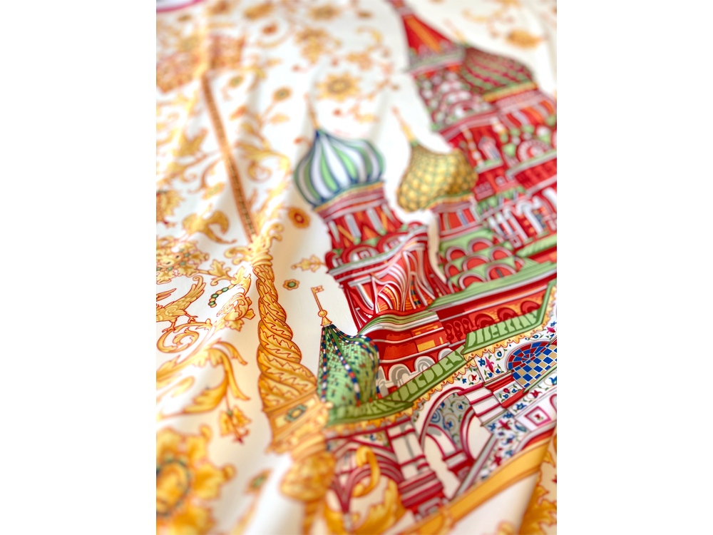 Платок «Собор Василия Блаженного» — изображение 2