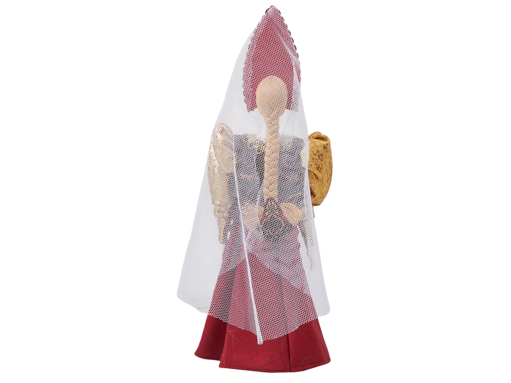 Подарочный набор: кукла фарфоровая, чай "Малина с мятой" — изображение 15