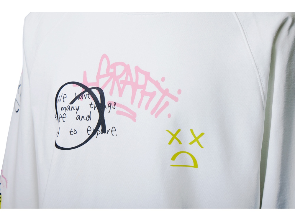 Свитшот оверсайз с рукавом реглан «Belgrade», унисекс — изображение 2