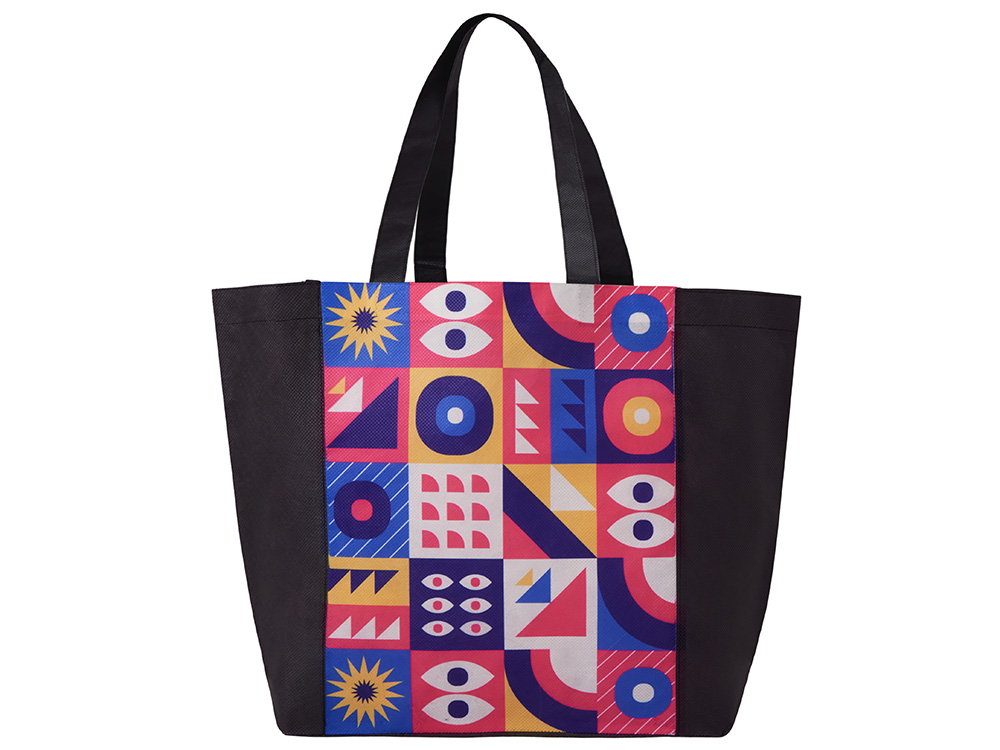 Сумка для шопинга с донной складкой и ручкой из нетканого PET материала — изображение 4