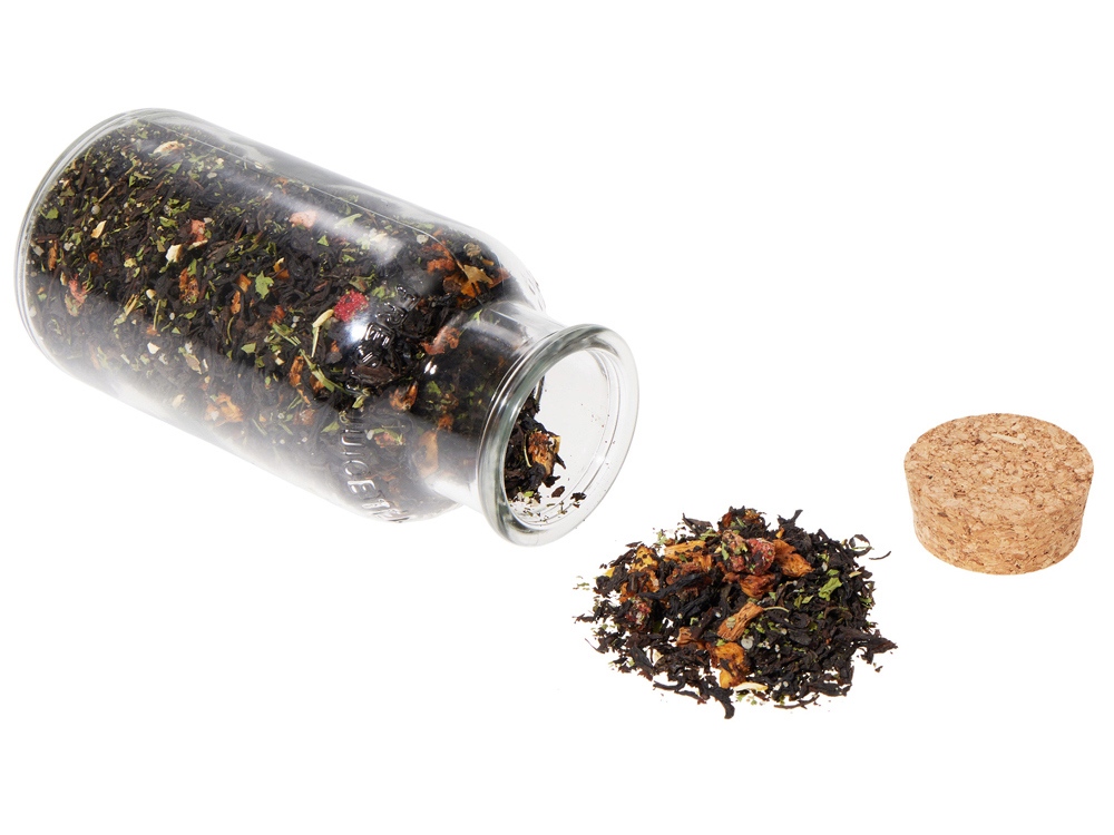 Чай черный с соком ананаса, клубникой, мятой, медом и лимоном — изображение 2