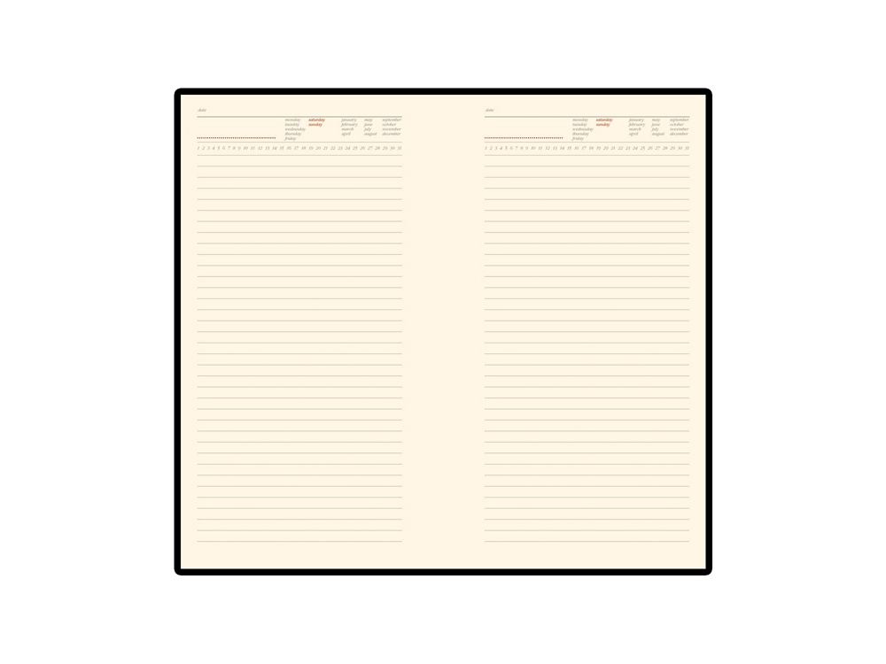 Ежедневник недатированный А5 «Firenze» — изображение 2