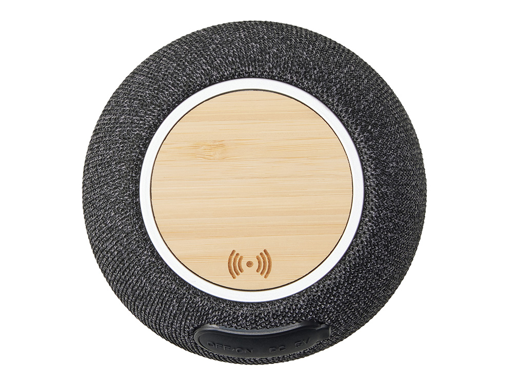 Портативная колонка с беспроводной зарядкой «Ареа», 5 Вт — изображение 5