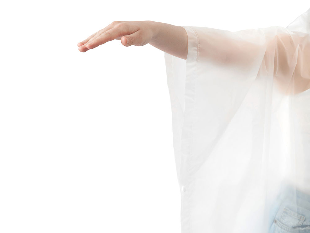 Пончо «Hawaii» c чехлом унисекс — изображение 7