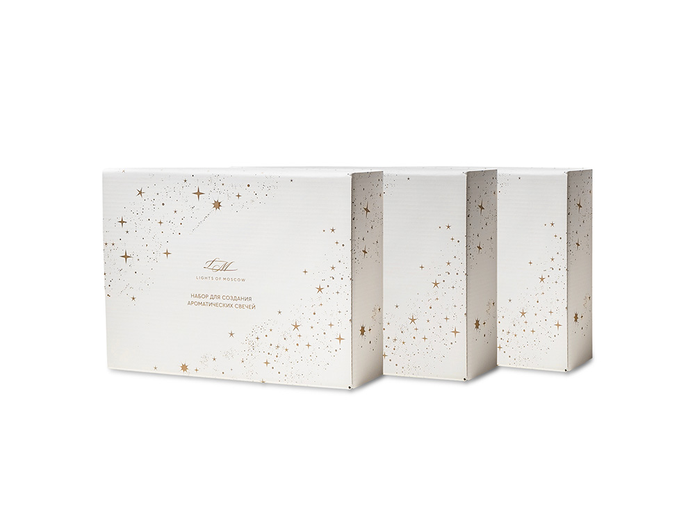 Набор для создания 2-х ароматических свечей: имбирный пряник, рождественская елка — изображение 7