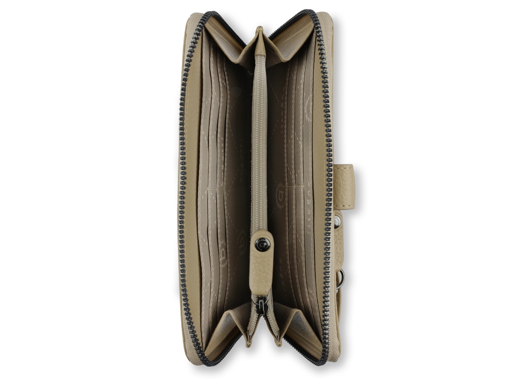 Кошелек женский «ЭЛЬЗА (ELSA)» с ключницей и защитой данных RFID — изображение 4