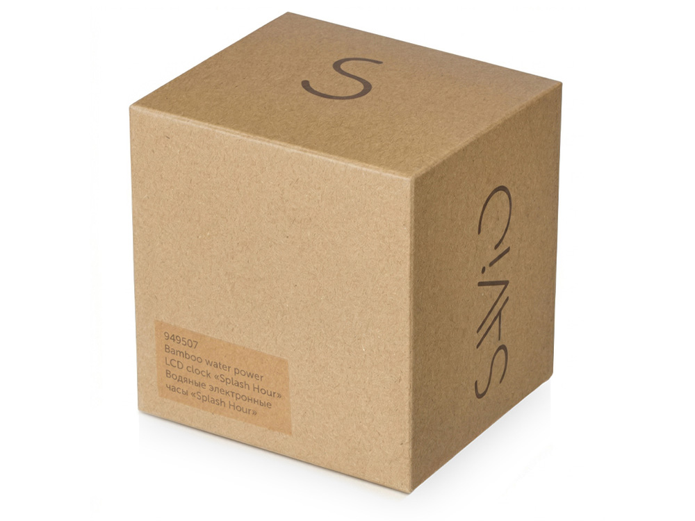 Водяные часы из бамбука «Splash Hour» — изображение 5