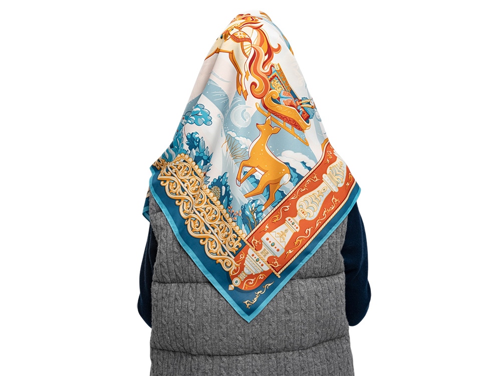 Платок «Русская зима» — изображение 5