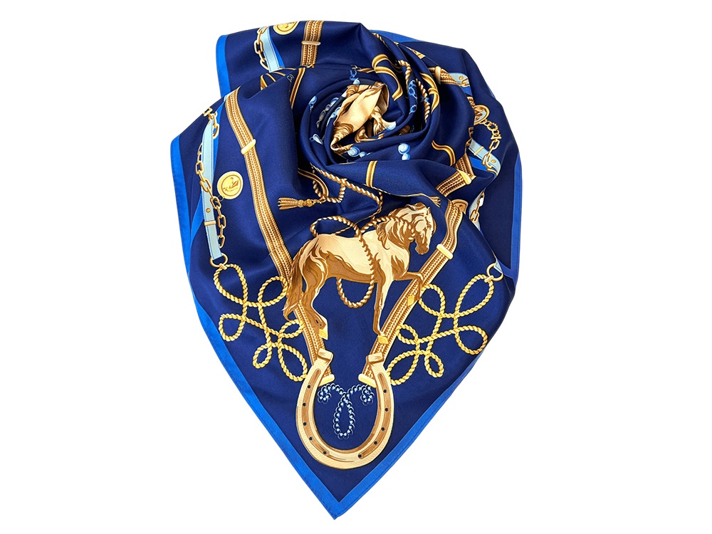 Платок «Конный клуб» — изображение 2