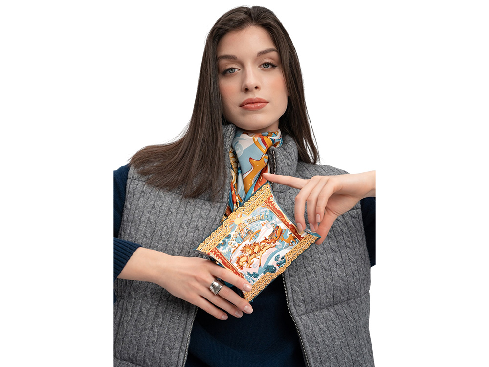 Платок «Русская зима» — изображение 7