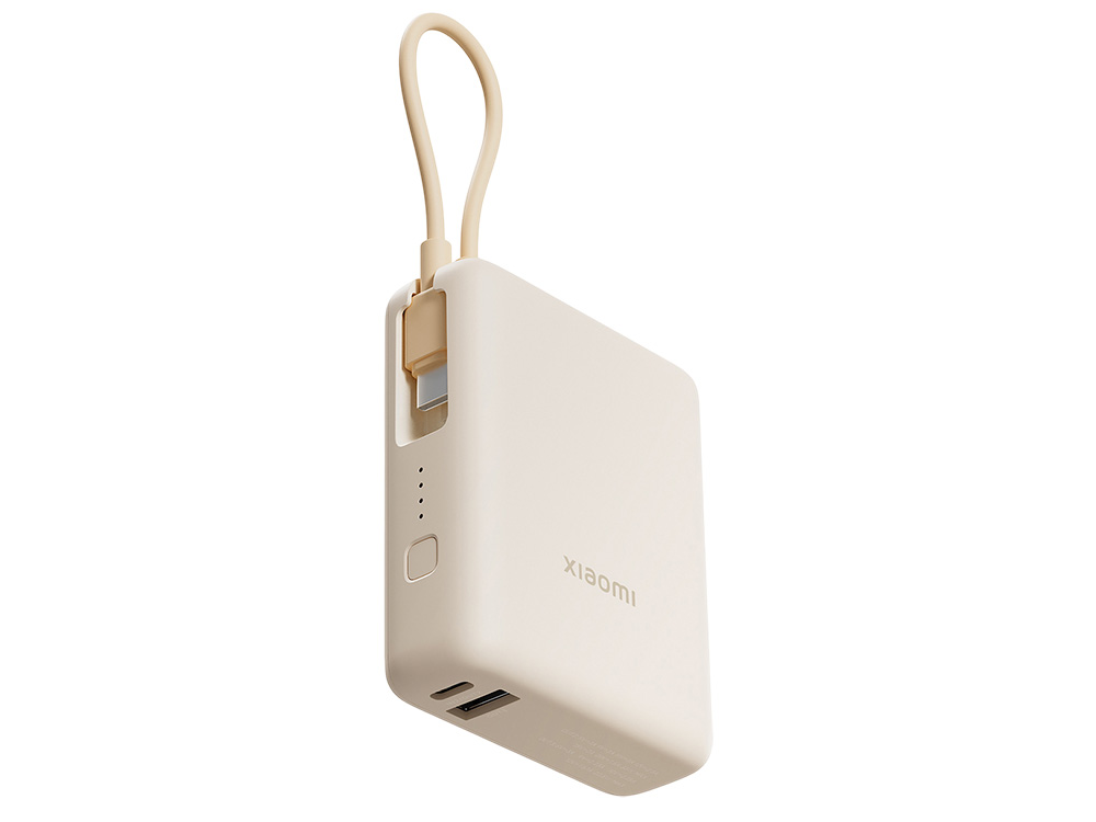 Внешний аккумулятор со встроенным кабелем Xiaomi Power Bank (Integrated Cable), 10000 мАч — изображение 4