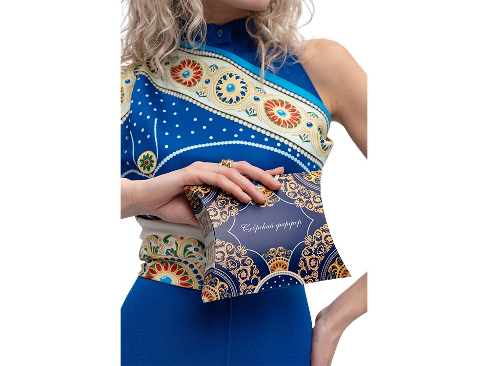 Платок «Павловск. Севрский фарфор» — изображение 6