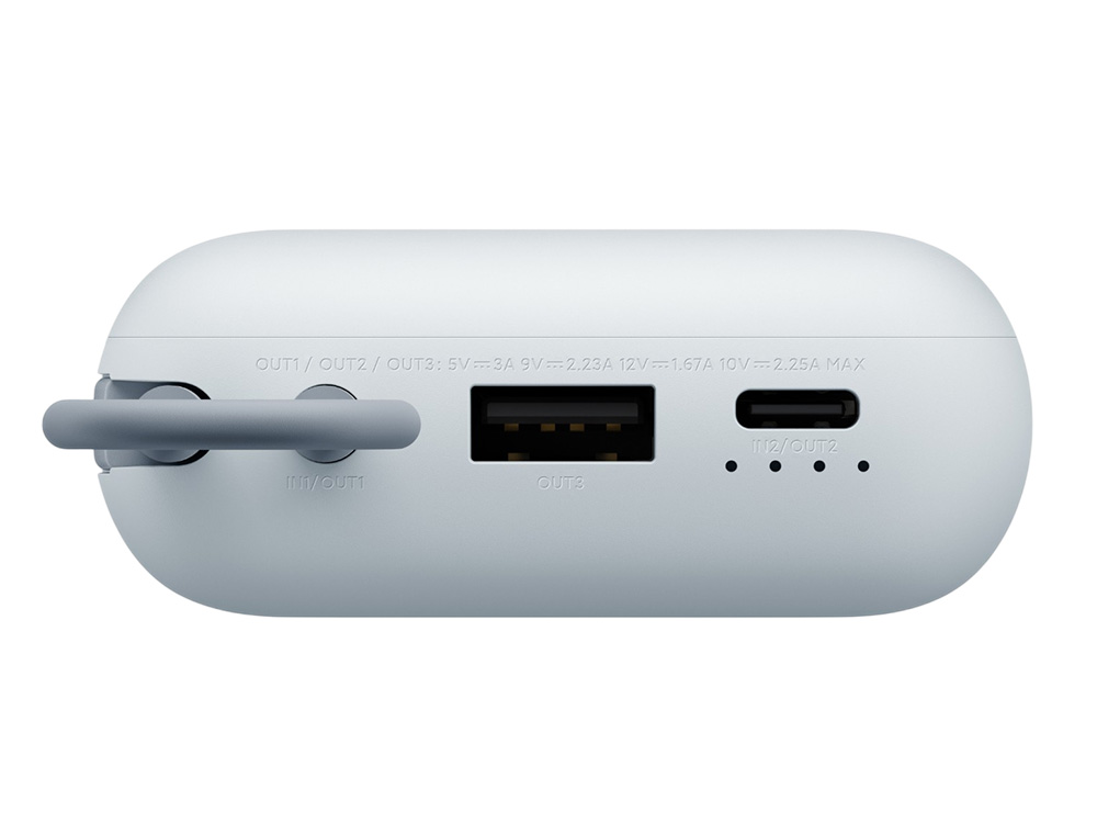 Внешний аккумулятор со встроенным кабелем Mi Power Bank (Integrated Cable), 10000 мАч — изображение 6