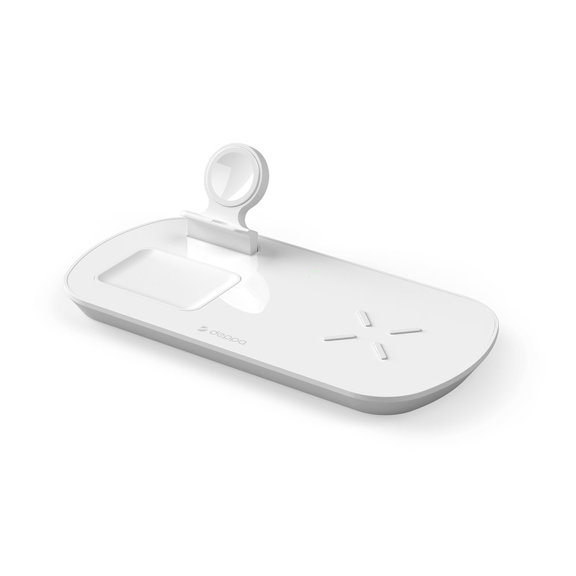 Зарядная станция 3 в 1: iPhone, Apple Watch, Airpods, беспроводная, 17,5 Вт — изображение 2