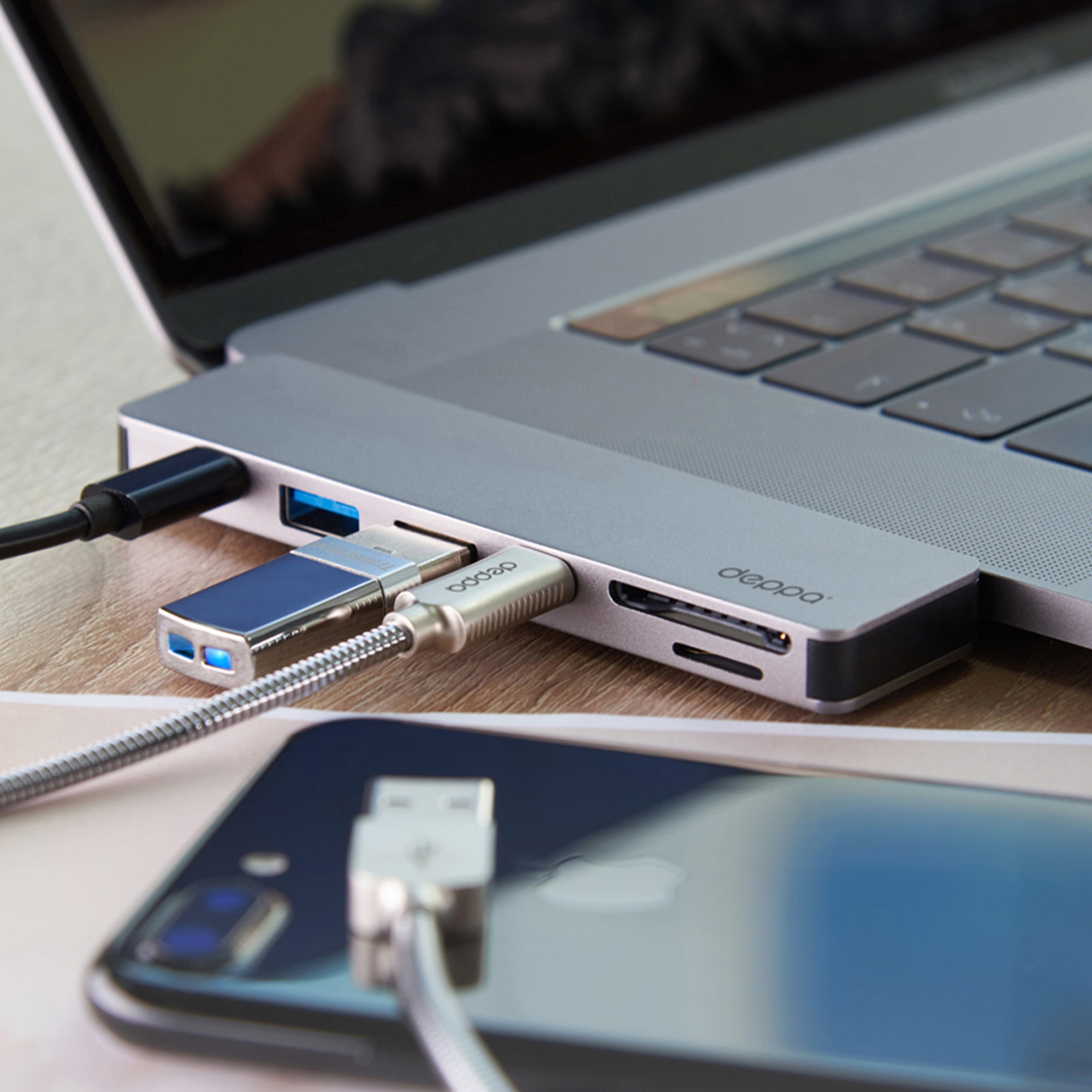 USB-C адаптер для MacBook 7-в-1 — изображение 4