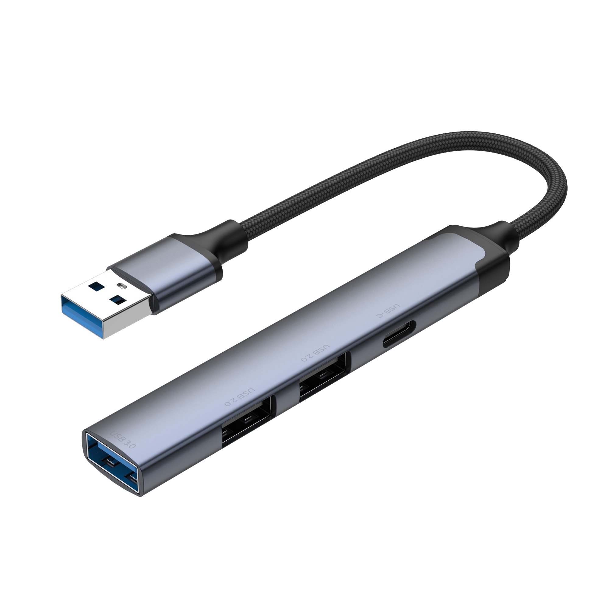 USB-хаб USB-A 3.0 + 2xUSB-A 2.0 + USB-C — изображение 2