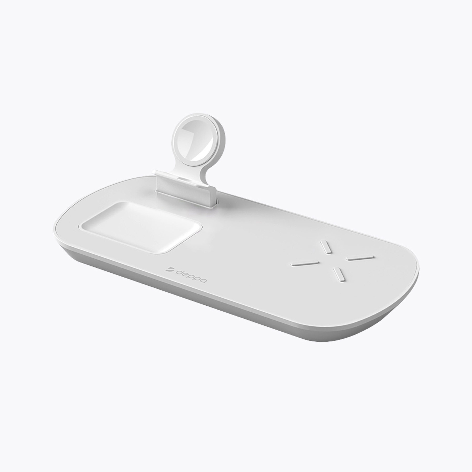 Зарядная станция 3 в 1: iPhone, Apple Watch, Airpods, беспроводная, 17,5 Вт — изображение 3
